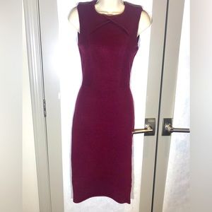 Ted Baker London Plum Sheath Dress - size 1 (US 4)